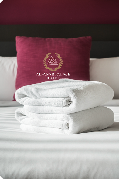 Guests relaxing in the hotel lobby